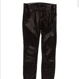 J Brand Leather Leggings